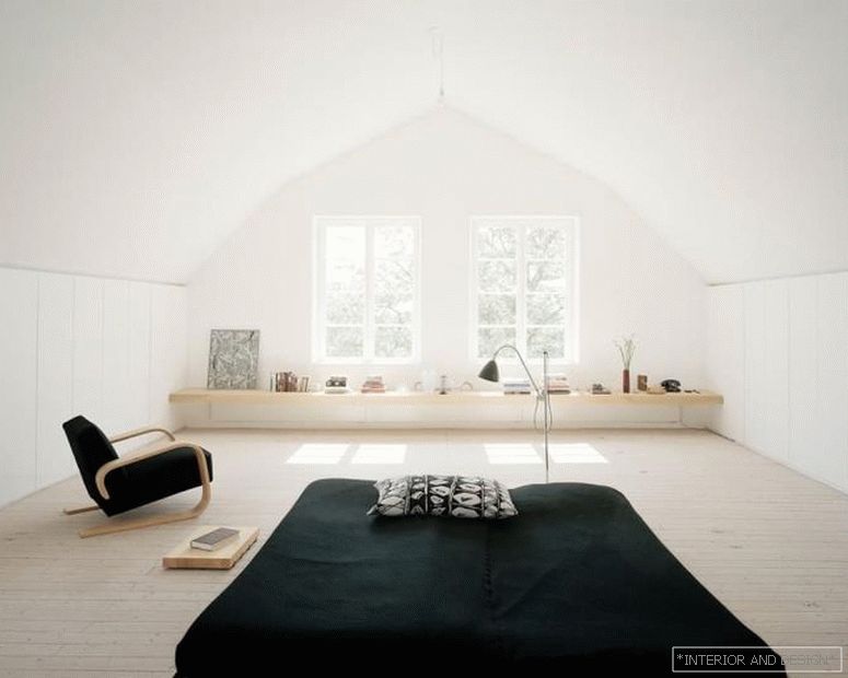 Zen minimalizam u unutrašnjosti spavaće sobe 4