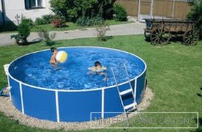 Okrugli dečiji bazen