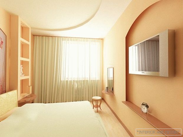 Dizajn male spavaće sobe 17
