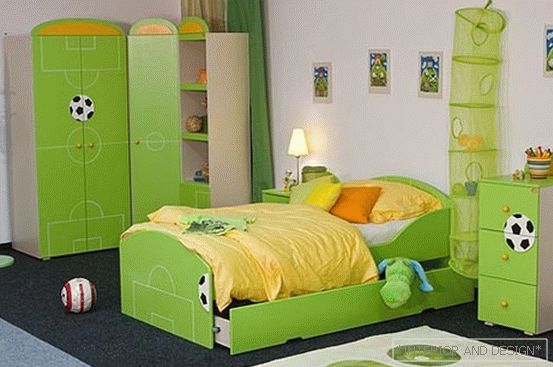 Suptilnosti stvaraju dečiju sobu za spavanje - slika 3