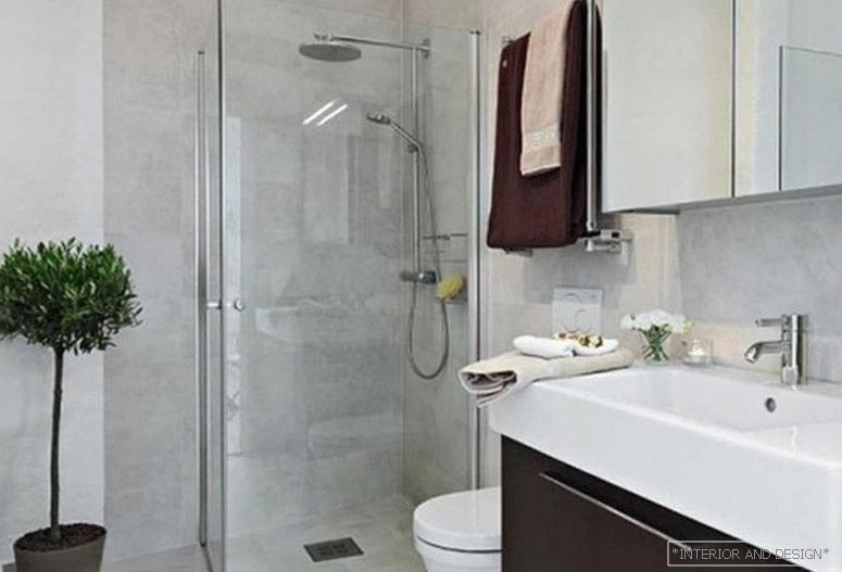 Moderno kupatilo u tipičnom apartmanu