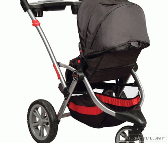 Tricikl коляска для новорожденных -3