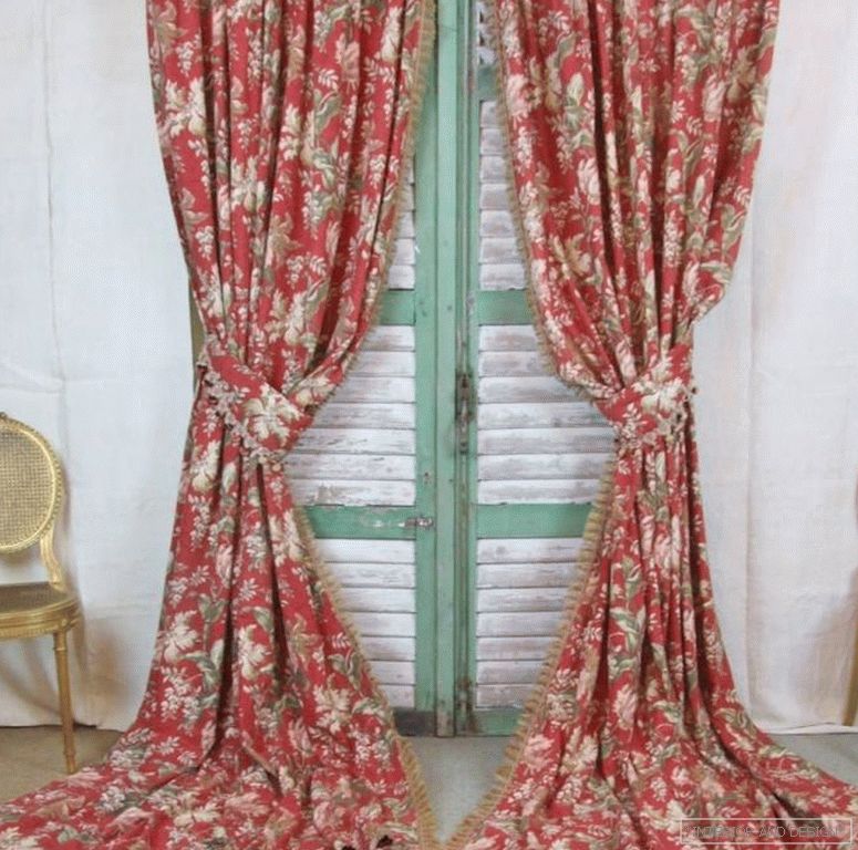 Vintage zavese u dnevnoj sobi 3