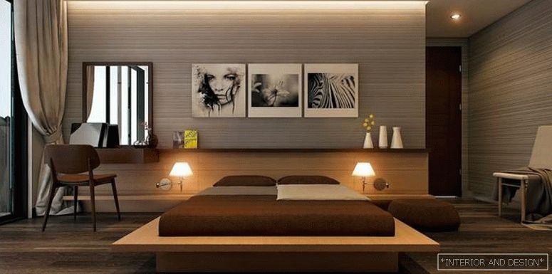 Zavese za spavaću sobu u stilu minimalizma 7