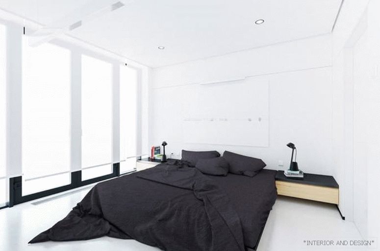 Zavese za spavaću sobu u stilu minimalizma 8