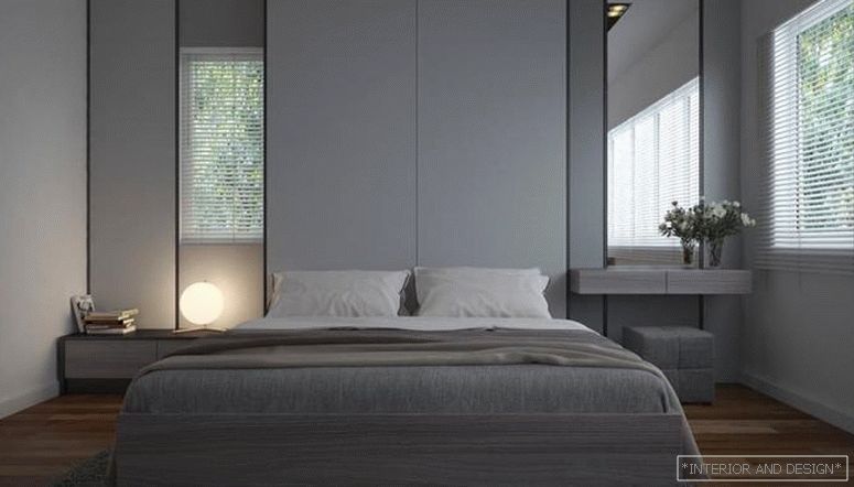 Zavese za spavaću sobu u stilu minimalizma 9