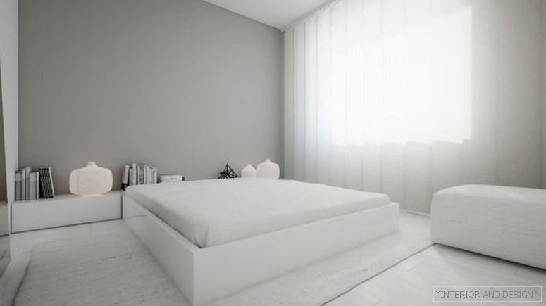 Zavese za spavaću sobu u stilu minimalizma 10