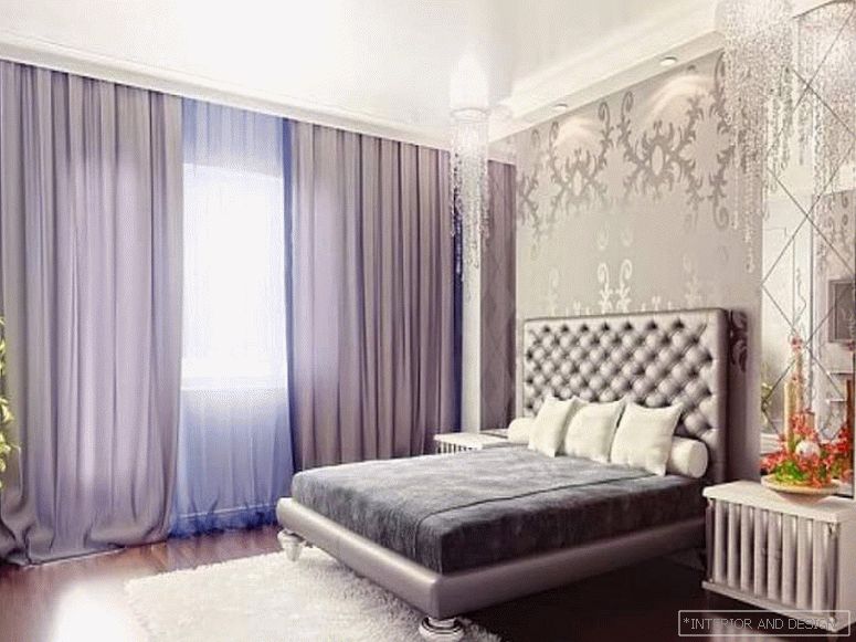 Zavese za spavaću sobu u stilu Art Deco 5