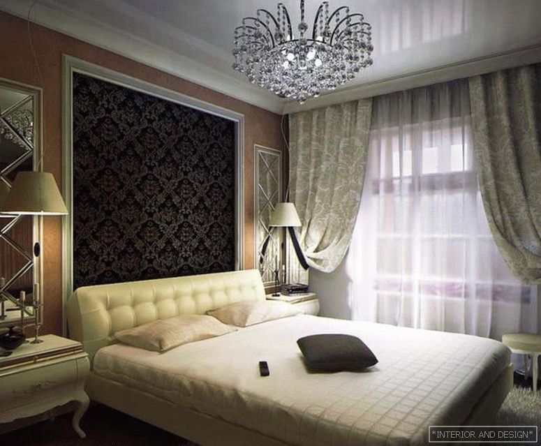 Zavese za spavaću sobu u stilu Art Deco 7