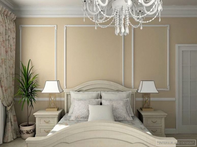 Zavese za spavaću sobu u klasičnom stilu 9