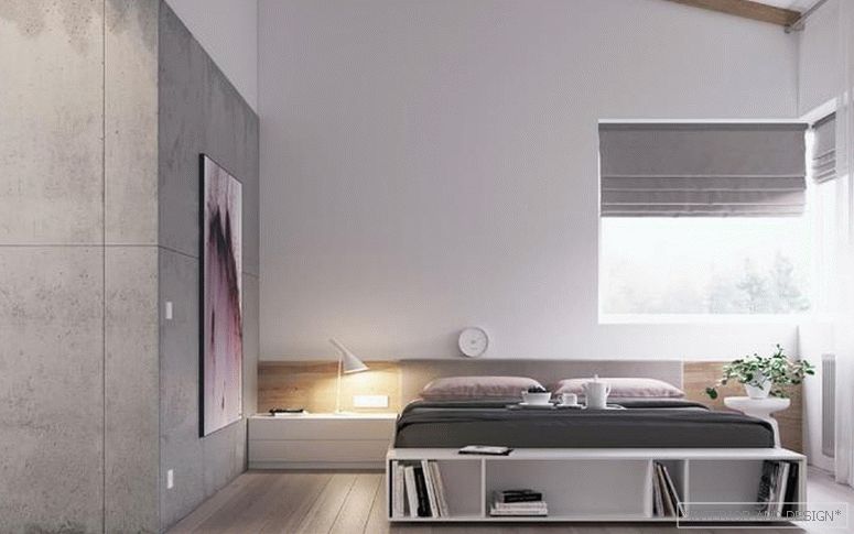 Zavese za spavaću sobu u stilu minimalizma 6